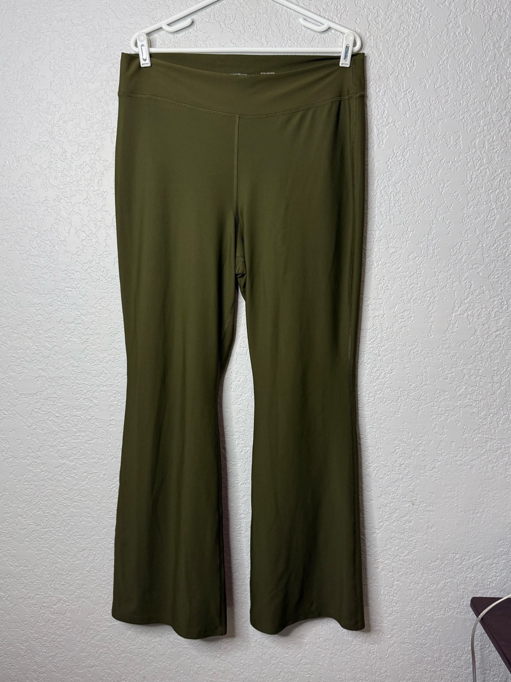 Old Navy Extra High Rise Green Flare Leggings XL